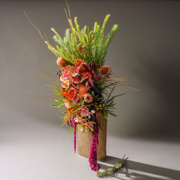 Tall, Tropical, Interwoven branches