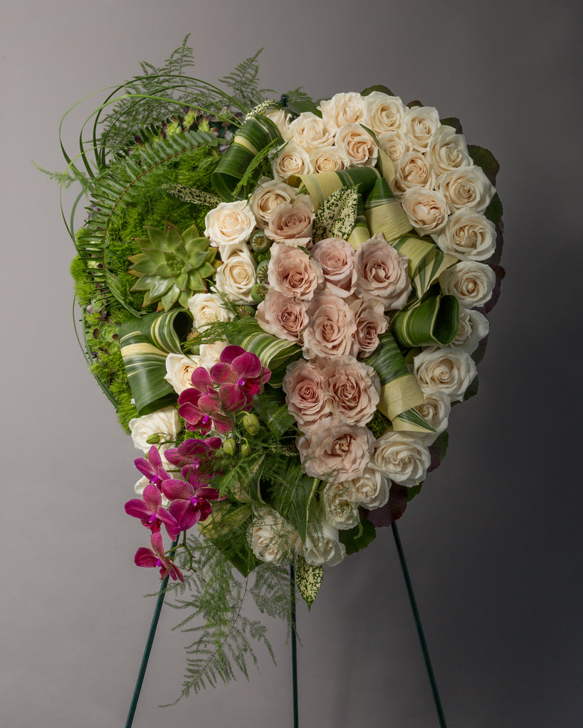 Heart Cascading Asymmetric Design