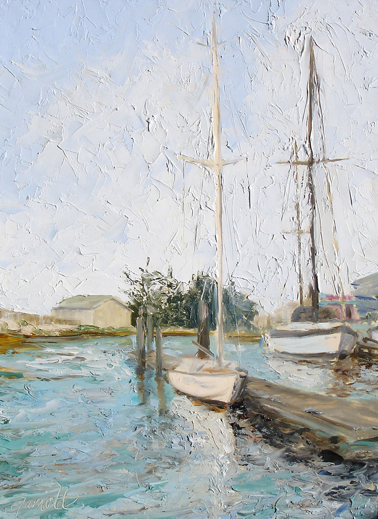 Moss Landing Moorings by Karen S. Garnett