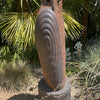 Large Owl with Pedestal approximately 54" x 18" x 18"