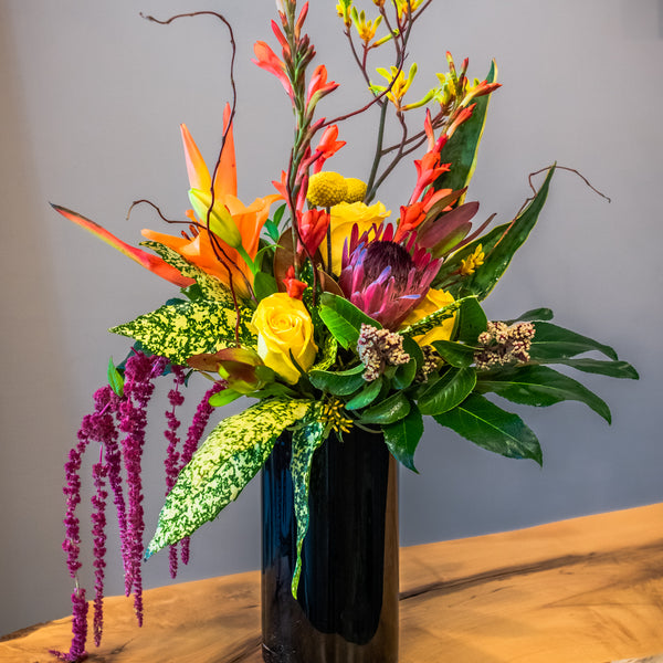 Exotic Hawaiian eclectic florals