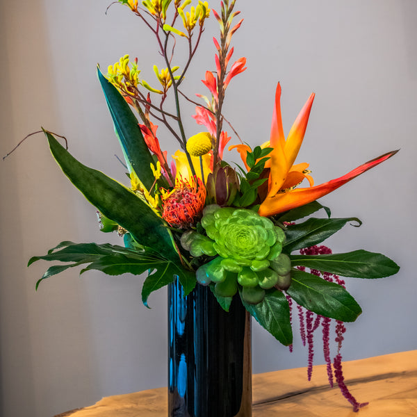 Exotic Hawaiian eclectic florals