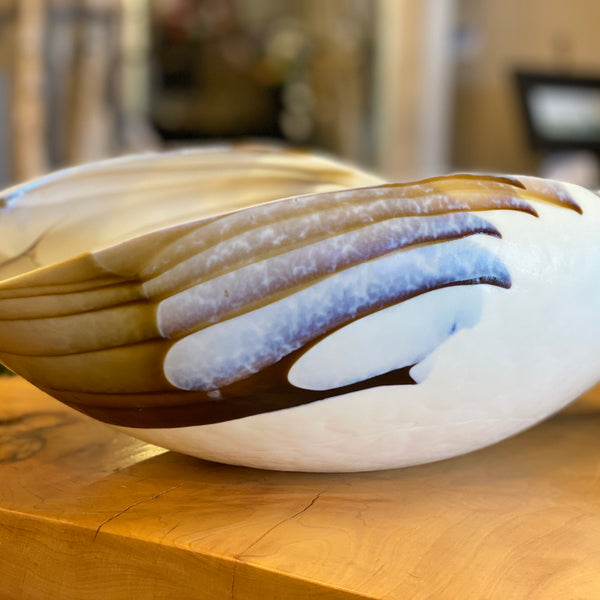Ivory Amber Bowl