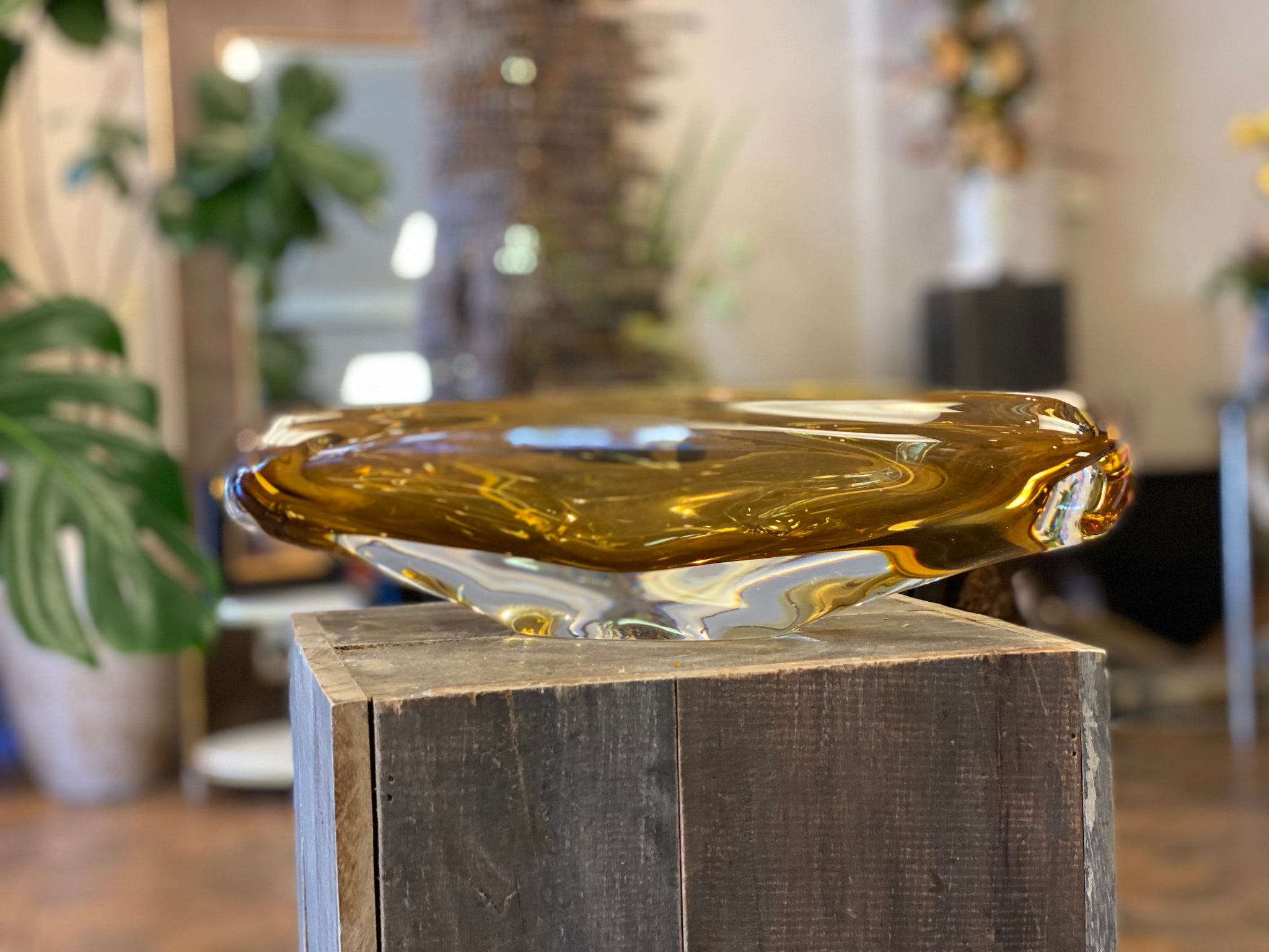Canoe Bowl Amber