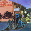Davenport Roadhouse Evening by Susan Brown